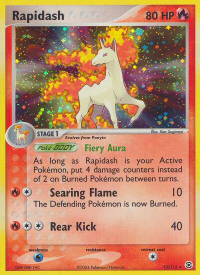 Rapidash (13/112) [EX: FireRed & LeafGreen] - Just $6.35! Shop now at Retro Gaming of Denver