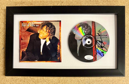 Billy Ocean Framed & Signed “Time To Move On” (1993) CD Booklet JSA COA - for just $120! 