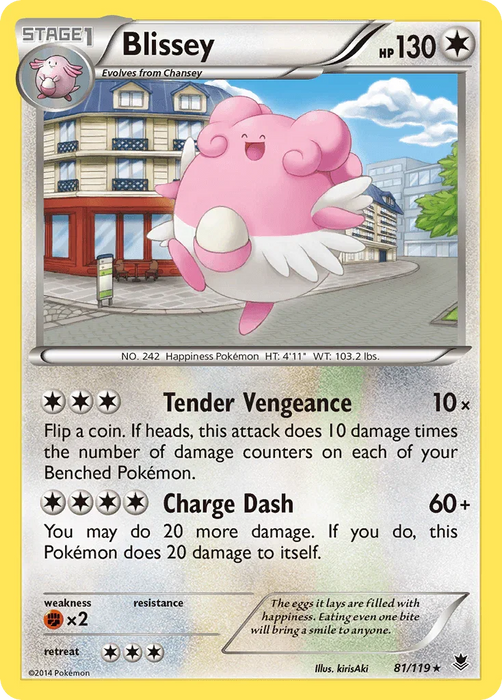 Blissey (81/119) [XY: Phantom Forces] - for just $0.30! 
