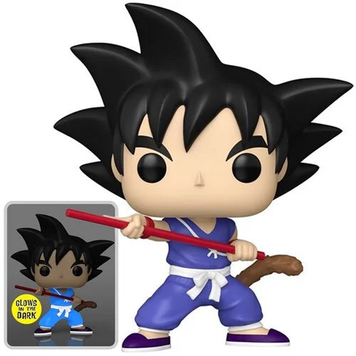 Dragon Ball Goku with Nyoibo Glow-in-the-Dark Funko Pop! Vinyl Figure #1922 - AE Exclusive - for just $13.95! 