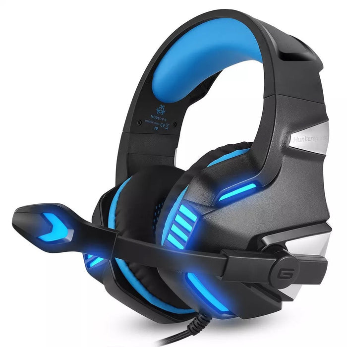 Head-mounted luminous wire-controlled PS4 gaming headset - for just $125.54! 