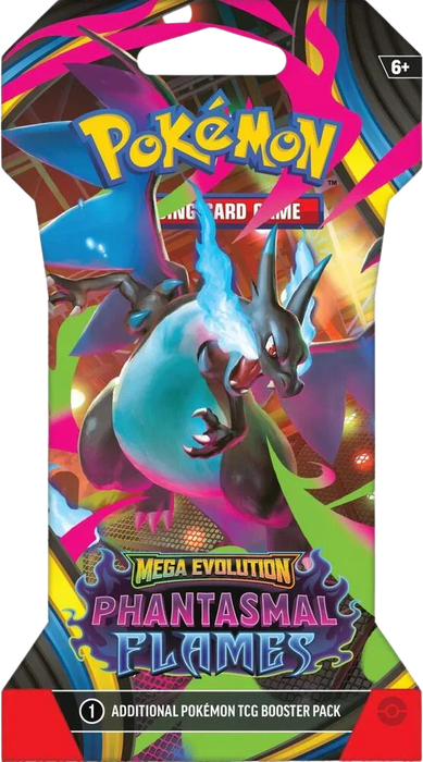Mega Evolution: Phantasmal Flames - Sleeved Booster Pack - for just $15! 