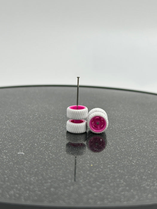 Rubber Wheels for Diecast Scale 1/64 - for just $3.50! 