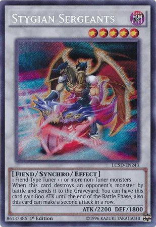 Stygian Sergeants [LC5D-EN243] Secret Rare - for just $0.25! 