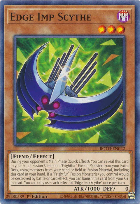 Edge Imp Scythe [ROTD-EN022] Common - for just $0.20! 