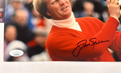Jack Nicklaus The Golden Bear Signed PGA Golf Legend 8x10 Photo With JSA COA - for just $120! 