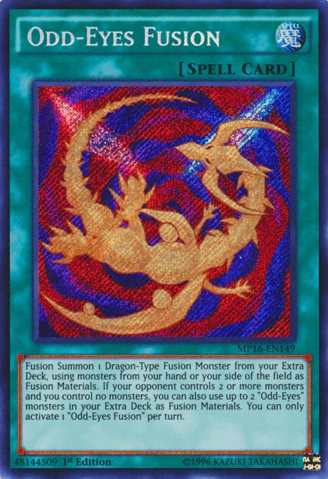 Odd-Eyes Fusion [MP16-EN149] Secret Rare - for just $0.15! 