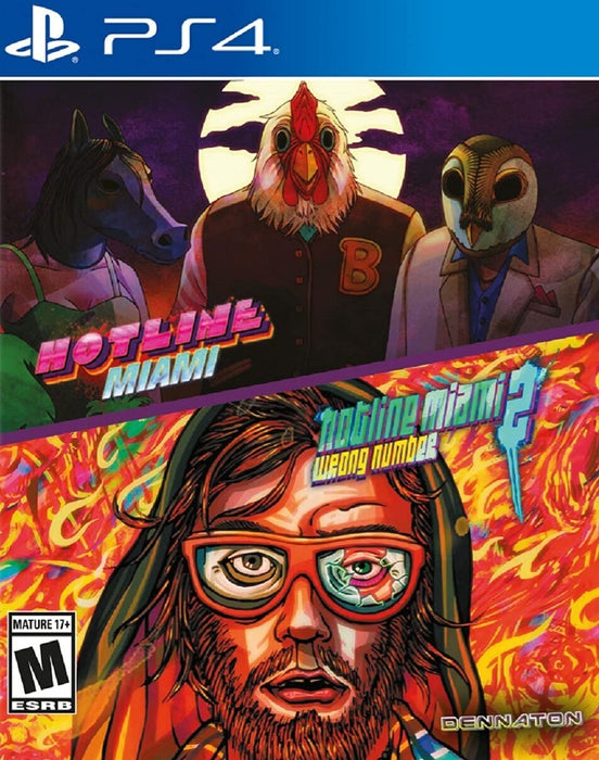 Hotline Miami / Hotline Miami 2: Wrong Number (PlayStation 4) - for just $0! 