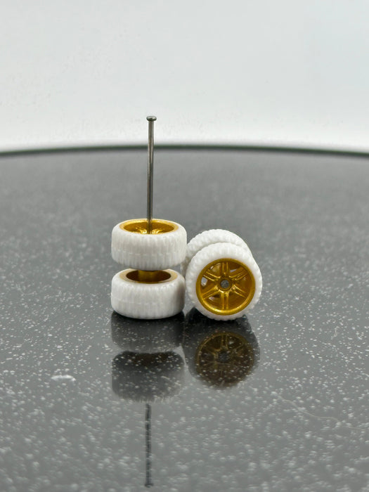 Rubber Wheels for Diecast Scale 1/64 - for just $3.50! 