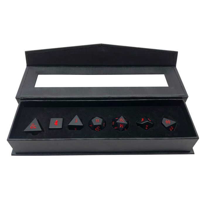 Ultra PRO: Heavy Metal Dice - 7-Dice Set (Dungeons & Dragons) - for just $0! 