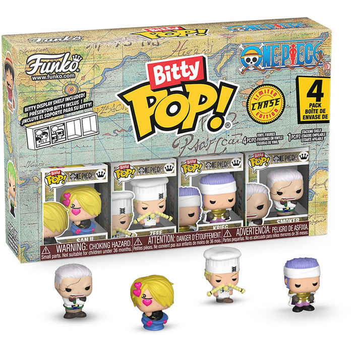 One Piece Sanji Funko Bitty Pop! Mini-Figure 4-Pack - for just $10.95! 