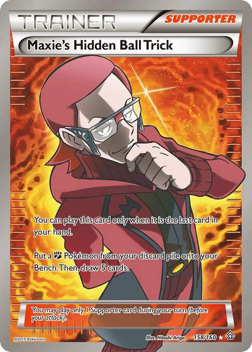 Maxie's Hidden Ball Trick (158/160) [XY: Primal Clash] - for just $7.10! 