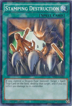 Stamping Destruction [BP03-EN142] Shatterfoil Rare - for just $0.30! 