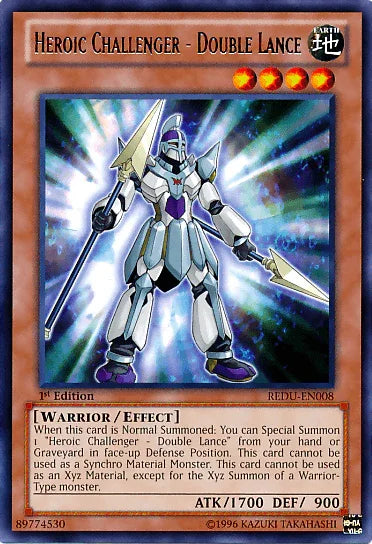 Heroic Challenger - Double Lance [REDU-EN008] Rare - for just $0.10! 