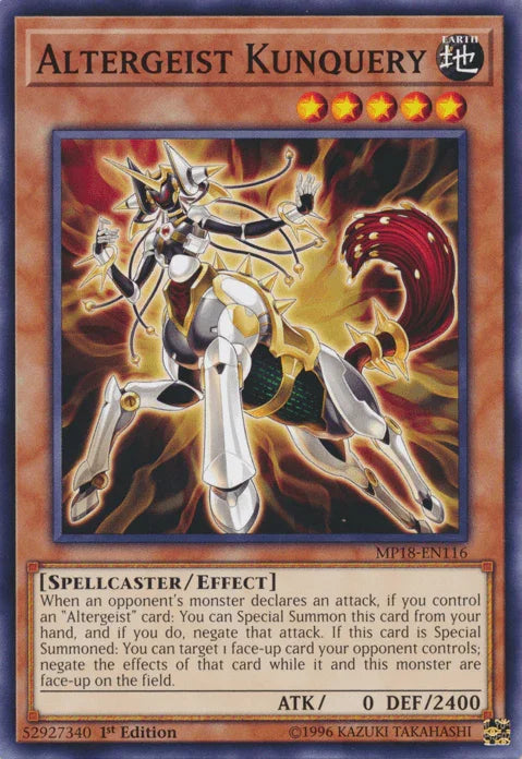 Altergeist Kunquery [MP18-EN116] Common - for just $0.10! 