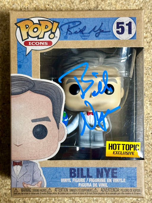 Bill Nye The Science Guy #51 Signed Earth Day Vaulted Funko Pop! With JSA COA - for just $375! 