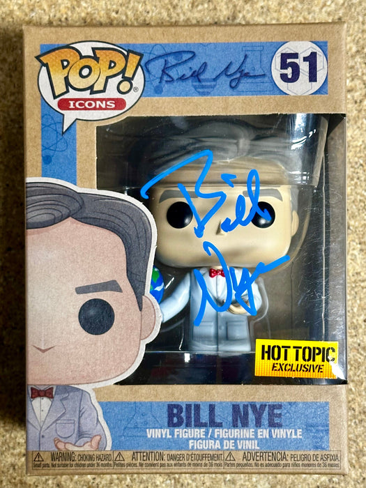 Bill Nye The Science Guy #51 Signed Earth Day Vaulted Funko Pop! With JSA COA - for just $375! 