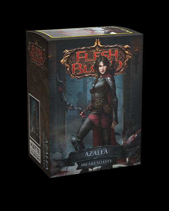Dragon Shield: Standard 100ct Art Sleeves - Flesh and Blood (Azalea - Matte) - for just $0! 
