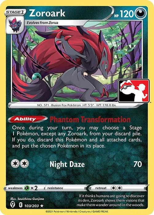 Zoroark (103/203) [Prize Pack Series One] - for just $0.80! 