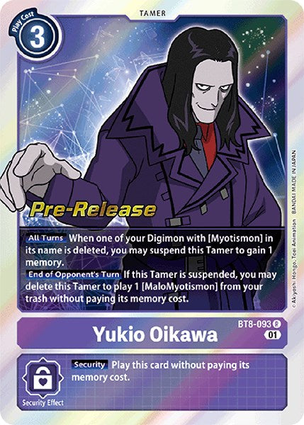 Yukio Oikawa [BT8-093] [New Awakening Pre-Release Cards] - Just $0.10! Shop now at Retro Gaming of Denver