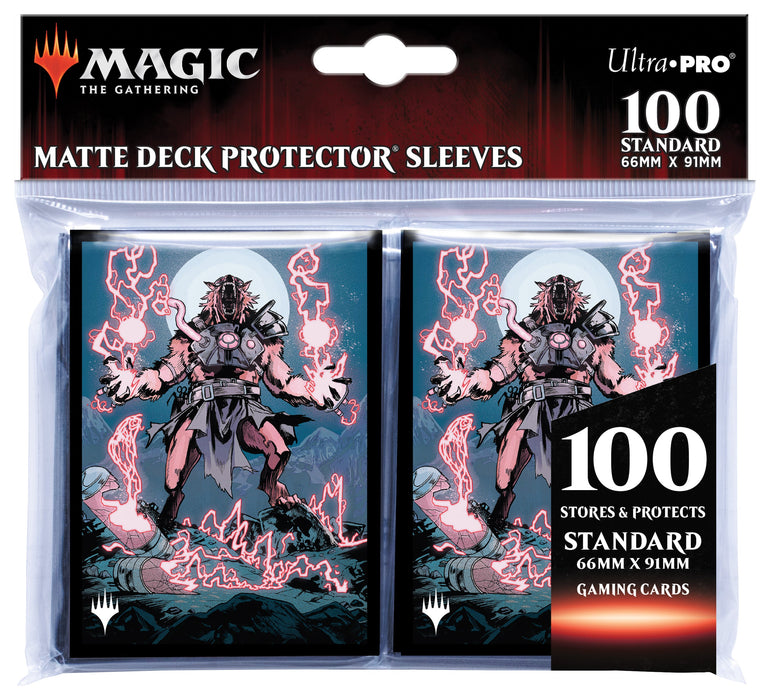 Ultra PRO: Standard 100ct Sleeves - Innistrad Midnight Hunt (Storm-Charged Slasher) - Just $0! Shop now at Retro Gaming of Denver