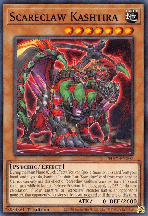Scareclaw Kashtira [PHHY-EN007] Common - for just $0.10! 