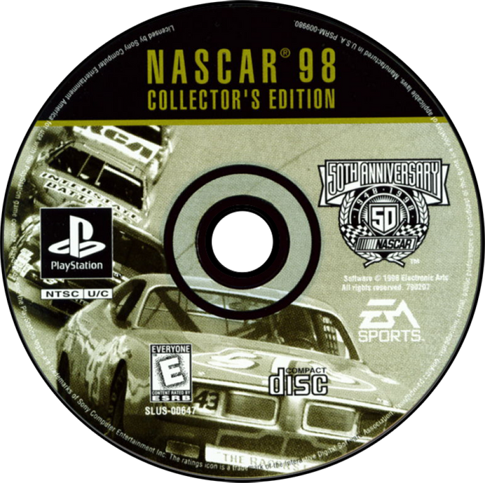NASCAR 98 [Collector's Edition] – PlayStation 1 (PS1) - for just $0! 