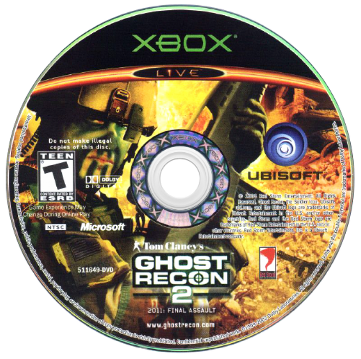 Tom Clancy's Ghost Recon 2 - 2011: Final Assault – Xbox (XBOX) - for just $5.99! 