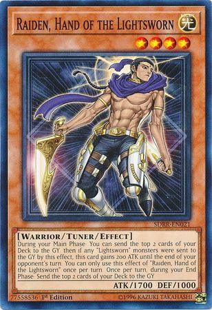 Raiden, Hand of the Lightsworn [SDRR-EN021] Common - for just $0.10! 
