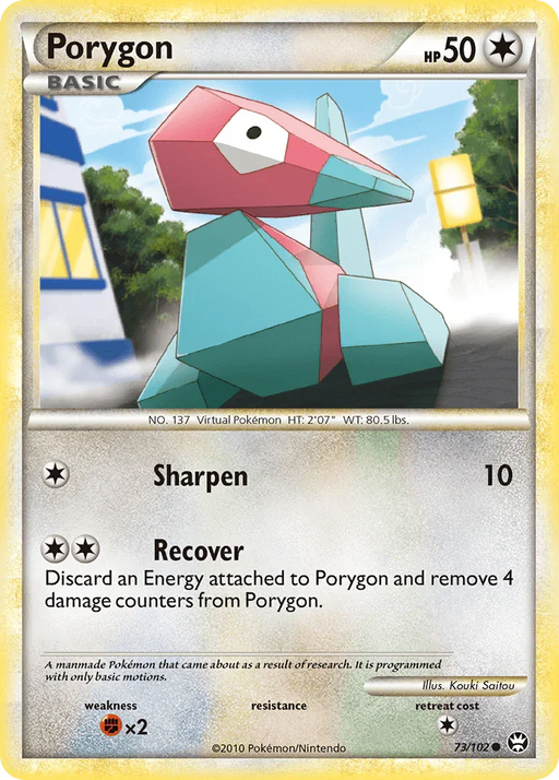 Porygon (73/102) [HeartGold & SoulSilver: Triumphant] - for just $0.15! 