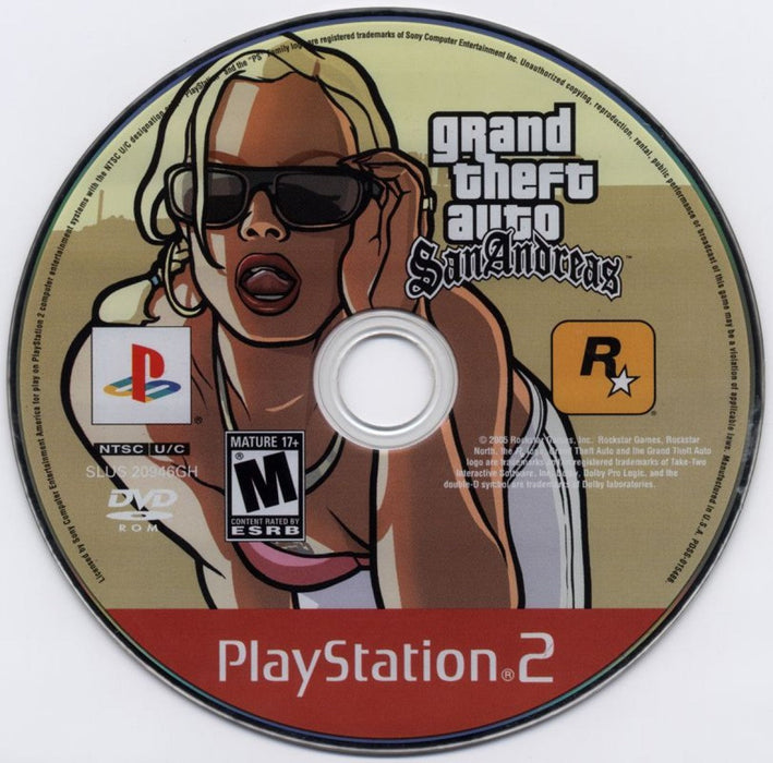 Grand Theft Auto: San Andreas [Greatest Hits] – PlayStation 2 (PS2) - for just $0! 