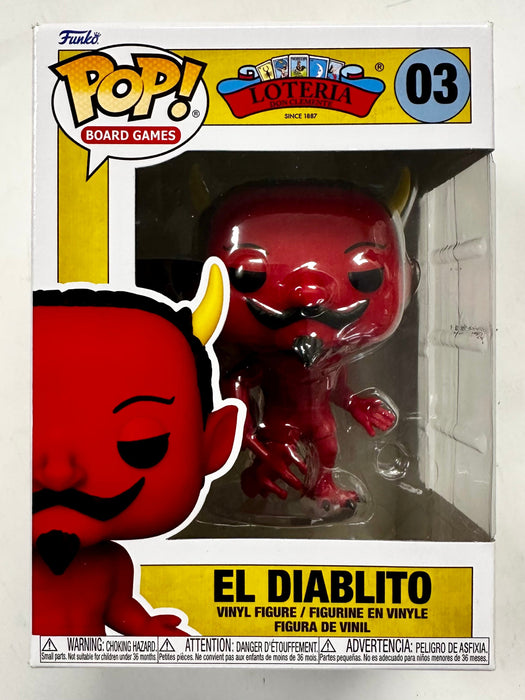 Funko Pop! Board Games El Diablito #03 Loteria Don Clemente 2023 Card Game - for just $9! 