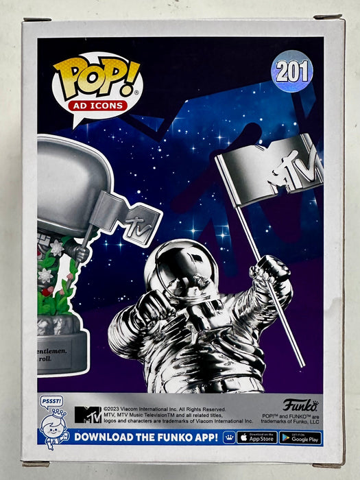 Pat Monahan (Train) Signed MTV Moon Person Funko Pop #201 With JSA COA - for just $130! 