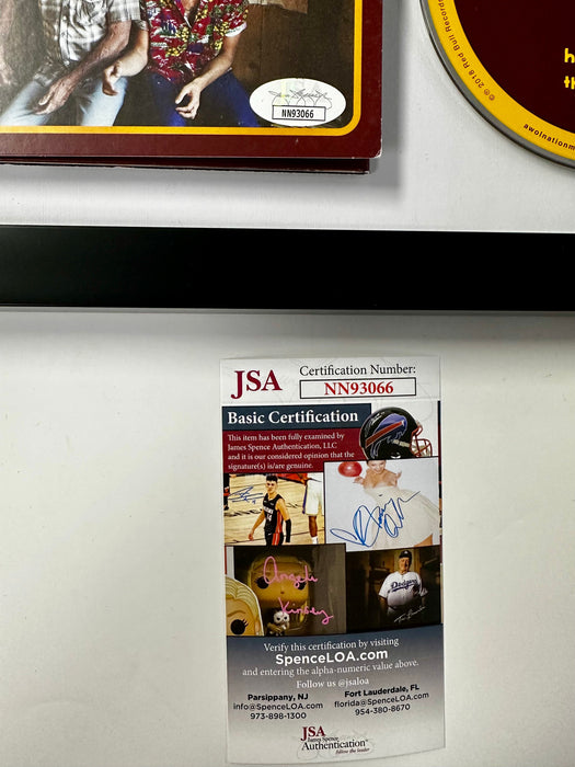 Awolnation (Aaron Bruno) Signed Here Come The Runts Framed CD Booklet With JSA COA - for just $150! 