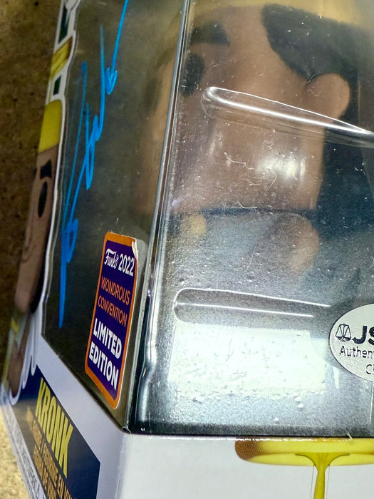 Patrick Warburton Signed Disney Kronk as Angel From The Emperors New Groove Vaulted Funko Pop! #1197 WonderCon 2022 Exclusive With JSA COA - for just $135! 