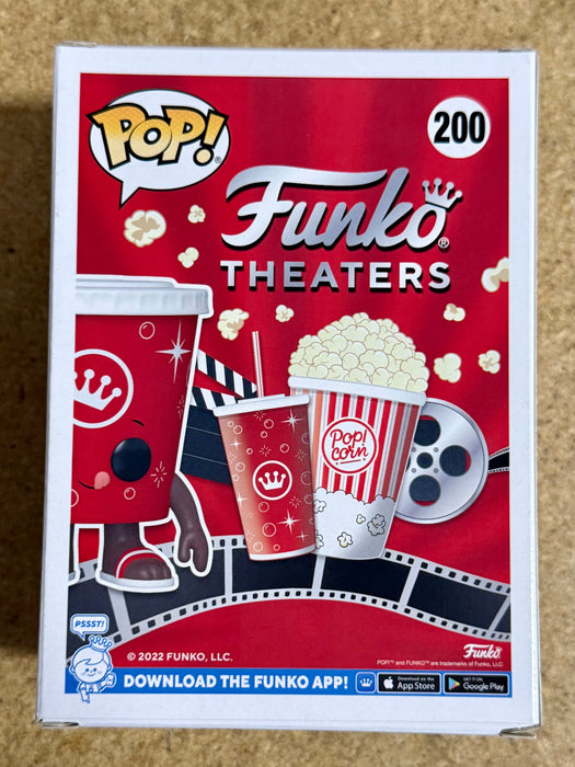 Pat McAfee - WWE - ESPN - NFL Signed Movie Theater Soda Cup Funko Pop! #200 With JSA COA - for just $250! 