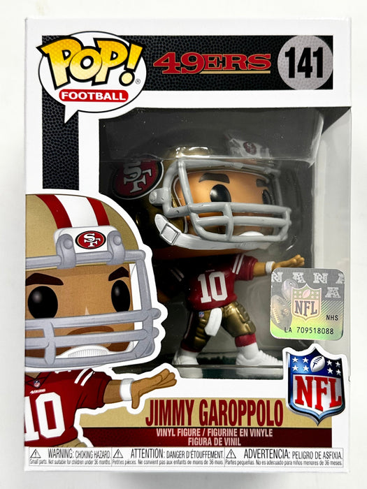 Funko Pop! Football Jimmy Garoppolo Throwing #141 NFL San Francisco 49ers 2020 - for just $15! 