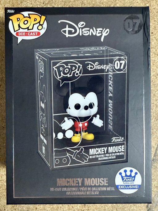 Funko Pop! Die-Cast Mickey Mouse #07 Disney Funko Shop 2022 Exclusive - for just $20! 