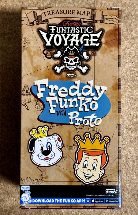 Funko Wacky Wobbler Pirate Freddy & Proto 2024 Funtastic Voyage Online Edition - for just $20! 