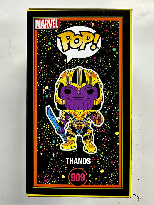 Funko Pop! Marvel Thanos #909 Avengers Endgame Black Light Target 2022 Exclusive - for just $10! 