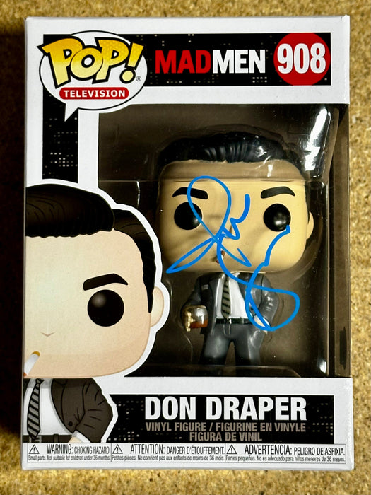 Jon Hamm Signed Don Draper Vaulted 2019 Mad Men Funko Pop! #908 With Beckett COA - for just $200! 