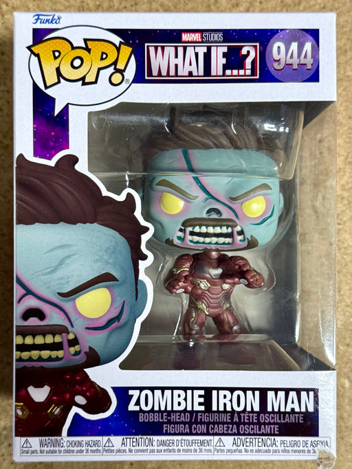 Funko Pop! Marvel Zombie Iron Man #944 Marvel Studios Disney + What If? 2021 - for just $10! 