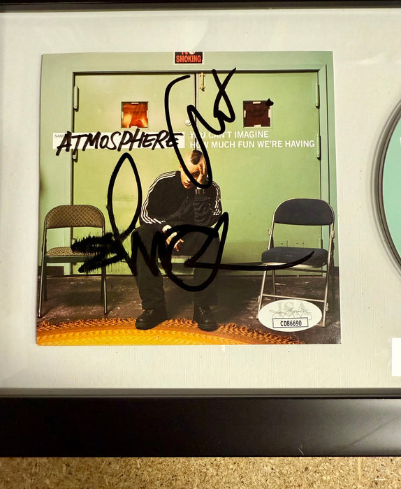 Framed & Signed Slug & Ant Of Atmosphere: Imagine How Much Fun We’re Having CD With JSA COA - for just $175! 
