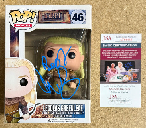 Orlando Bloom Signed Legolas Greenleaf Hobbit Vaulted Funko Pop! #46 With JSA COA - for just $400! 