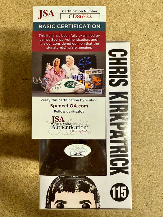 Chris Kirkpatrick Signed Nsync Funko Pop! #115 Vaulted 2019 With JSA COA - for just $75! 