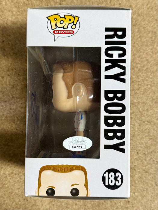 Will Ferrell Signed Ricky Bobby Talledega Nights Funko Pop! #183 With JSA COA - for just $850! 