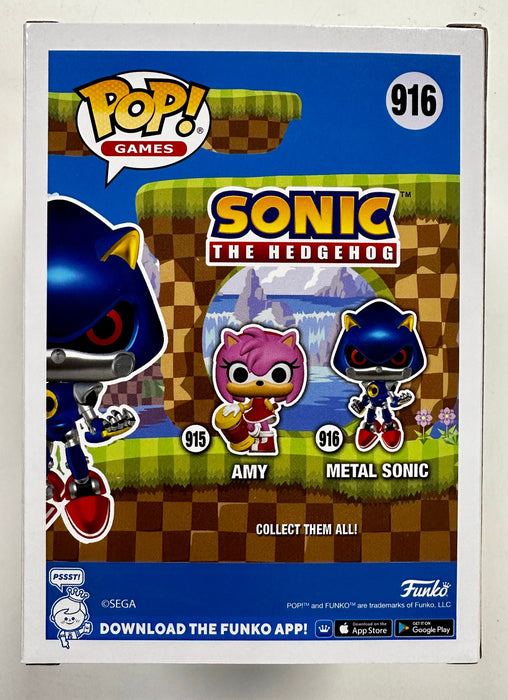 Funko Pop! Games Metal Sonic #916 Sonic The Hedgehog 2023 Sega - for just $13! 