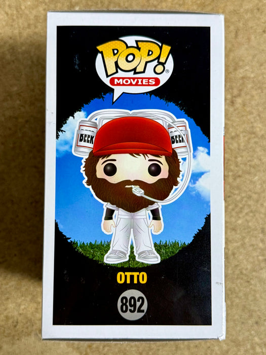 Alan Covert Signed Funko Pop! Movies Otto #892 Happy Gilmore Caddy With JSA COA - for just $250! 