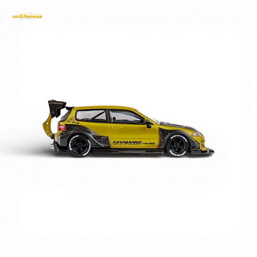DCM Kevmannz Civic EG Ver.1 Gold Carbon Fiber Long Tail 1:64 - for just $36.99! 