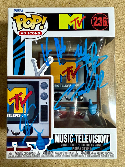 Sevendust Complete Band 2025 Signed MTV Funko Pop #236 With JSA COA - for just $140! 